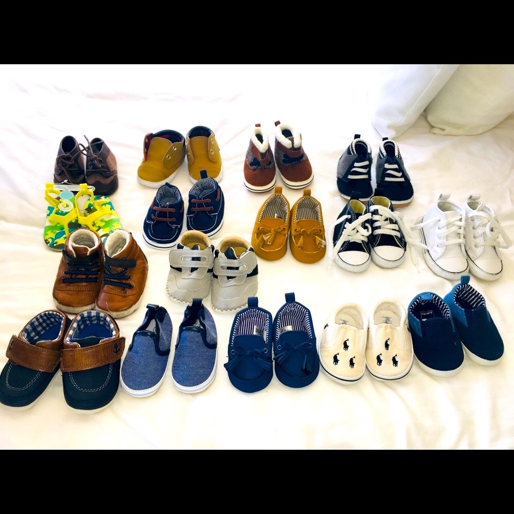 Baby Boy Infant Shoes - Picture 1 of 6